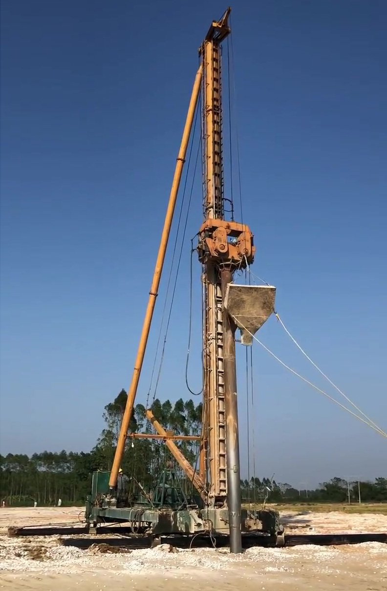 信阳罗山县碎石桩
